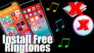 How To Install Free Ringtones For iPhone 11 12 8 iPhone SE No Computer or Jailbreak [upl. by So725]