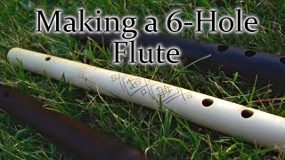 How to make a wooden flute [upl. by Aranaj233]