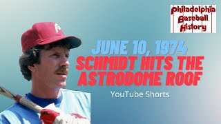 June 10 1974 Mike Schmidt’s Remarkable Feat at the Astrodome [upl. by Kiyoshi]