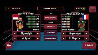 prizefighter 2 career 100 fight undefeated champion spectate my own fight hard mode [upl. by Trahurn]