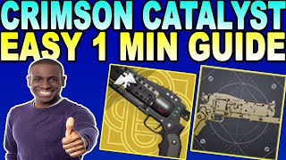 HOW TO GET DESTINY 2 CRIMSON CATALYST  Beyond Light [upl. by Atnovart969]