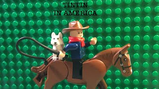 Lego The Adventures of Tintin Tintin in America Part 1 [upl. by Cassi]