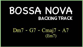 BOSSA NOVA2516 Backing track in C Major [upl. by Christal]