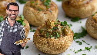 Stuffed Mushrooms Recipe [upl. by Aikan]