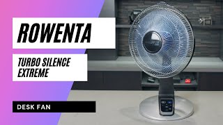 Rowenta Turbo Silence Extreme Desk Fan [upl. by Sidra]