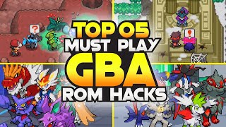 Top 5 Best Pokemon GBA Rom Hacks You Must Try March 2023 [upl. by Alaet21]