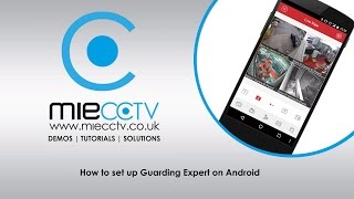 How to setup Guarding Expert  NVMS7000  IVMS4500 on Android [upl. by Ainomar]