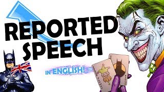 Reported Speech  ENGLISH GRAMMAR VIDEOS [upl. by Cutty]