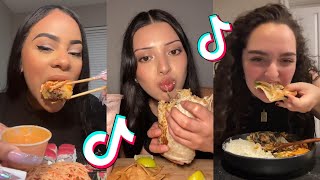 BEST Mukbang TikTok Compilation 14 [upl. by Aynekal154]