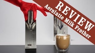 Aerolatte Milk Frother  Exclusive Review [upl. by Alliw455]