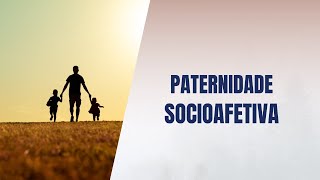 Paternidade socioafetiva [upl. by Erreip]