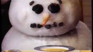 1993 Campbells Soup quotMelting Snowmanquot TV Commercial [upl. by Noma]