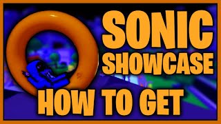 How to get sonic amp showcase Stands Awakening [upl. by Ennybor]