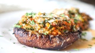 Easy Stuffed Mushrooms [upl. by Girardo]