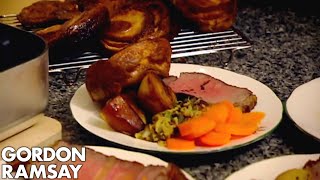 How To Make the Perfect Roast Beef Dinner  Gordon Ramsay [upl. by Oicaroh]