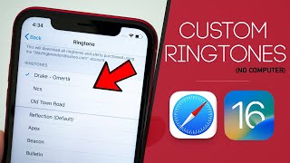 How to Set ANY Song as RINGTONE on iPhone No Computer  iOS 18 [upl. by Homerus]