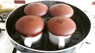 Tavada Sufle Tarifi ✅  Fincanda Sufle Nasıl Yapılır  10 Dakikada Nefis Sufle Yapımı 💯 [upl. by Nilrah]