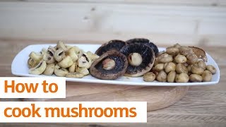 How to cook mushrooms  Recipe  Sainsburys [upl. by Haliak]