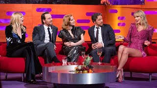 The Graham Norton Show S25E08 with Taylor Swift Sophie Turner Michael Fassbender Jessica Chastain [upl. by Calli133]