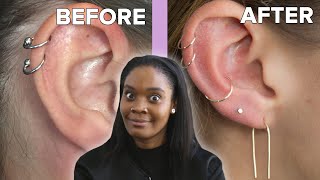 We Got Custom Ear Piercings [upl. by Suisyola858]