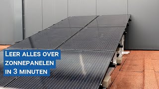 Leer alles over zonnepanelen in 3 minuten [upl. by Reidar]