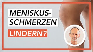 MeniskusSchmerzen Diese Übungen könnten WIRKLICH helfen [upl. by Alarice]