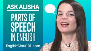 Parts of Speech Noun Verbs Adjectives Adverbs etc  Basic English Grammar [upl. by Rramahs]