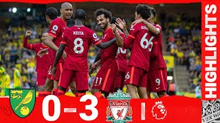 Highlights Norwich 03 Liverpool  Salah sets new opening day record [upl. by Pris]