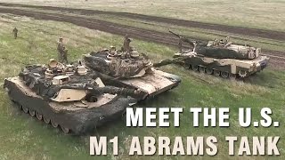 Meet the 🇺🇸US M1 Abrams tank [upl. by Allister]