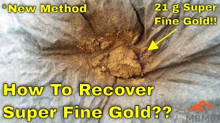 How To Recover Super Fine Gold Fastest Way To Gold Bars [upl. by Justin620]