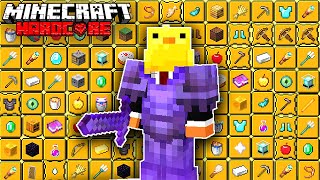 I Got ALL 122 ADVANCEMENTS In Minecraft Hardcore [upl. by Llemmart]