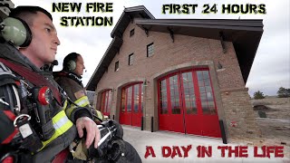 First 24 Hours in a New Fire Station  A Day in the Life [upl. by Noirb]