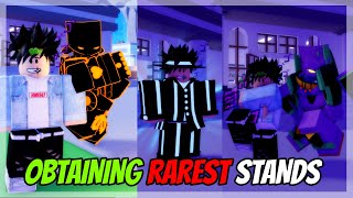 Obtaining The RAREST Stands in Stands Awakening on Roblox [upl. by Sunderland]