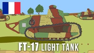 WWI Tanks FT17 Light Tank [upl. by Naened]