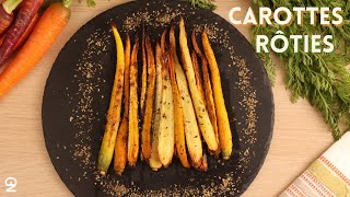 Recette de carottes rôties au four 🥕 Neargrub [upl. by Ameh]