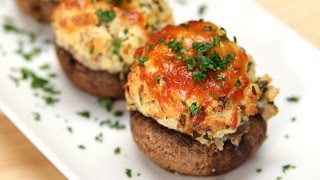 Garlic ParmesanStuffed Mushrooms [upl. by Ididn]