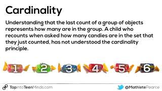 Cardinality  Counting and Quantity Principles [upl. by Tedmann]