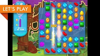 Lets Play  Candy Crush Soda Saga iOS Level 110 [upl. by Ahsilla]