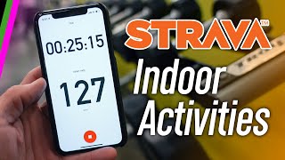 STRAVA Quick Tip  Recording Indoor Activities amp Workouts [upl. by Acimak]