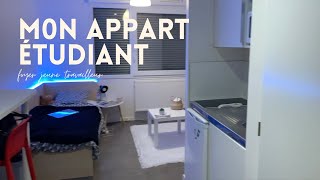 ROOM TOUR  MON APPART ÉTUDIANT [upl. by Adamsun]