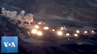 US Drops Bombs on Islamic StateInfested’ Iraq Island [upl. by Aivatahs]