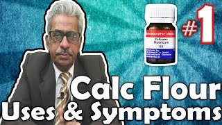 Calcarea Flour Part 1  Uses and Symptoms in Homeopathy by Dr PS Tiwari [upl. by Hsital]