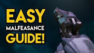 Destiny 2 Forsaken  EASY MALFEASANCE GUIDE [upl. by Vito]