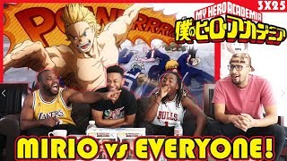 MIRIO vs EVERYONE My Hero Academia 3x25 FINALE REACTIONREVIEW [upl. by Thetos316]