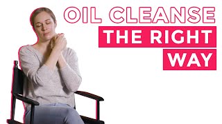 How To Oil Cleanse  The Oil Cleansing Method with Britta Plug [upl. by Tamar]