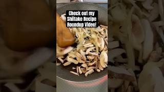 Japanese Shiitake Mushrooms  Chef JA Cooks Recipe Roundup [upl. by Nellir]