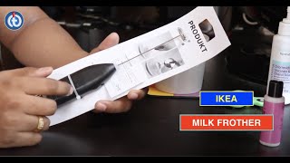 IKEA MILK FROTHER Review amp Battery Installation [upl. by Mika]