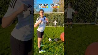 Blindfold Goalkeeper Challenge 🙈😅 [upl. by Laina365]