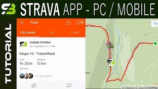 Beginners Guide  What Is STRAVA And How To Use It Basic Features [upl. by Faith223]