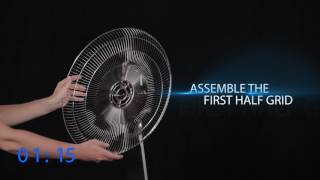 Rowenta Turbo Silence Extreme Stand Fan – Quick Start Guide [upl. by Oirobil255]